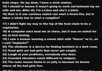 39 epic one-liners