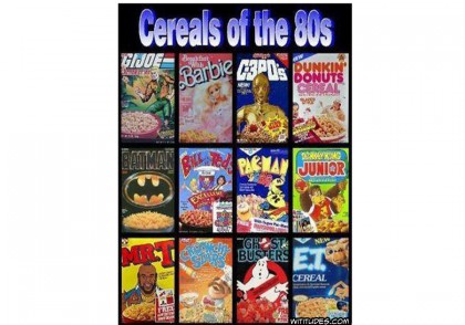 Cereals of the 80s