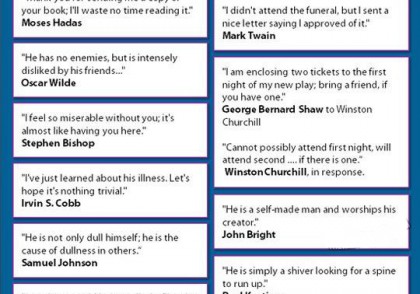 Great Insults Over History