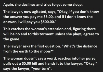 Lawyer won't leave this woman alone on her flight. What she does next is genius