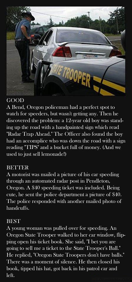 Oregon Police Feel Good Story