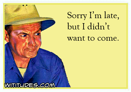 Sorry I'm late, but I didn't want to come ecard