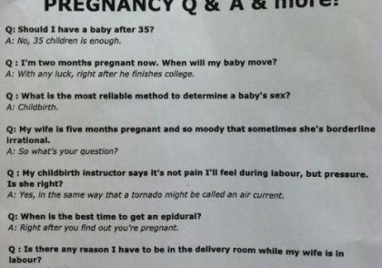 Pregnancy and Women Q&A
